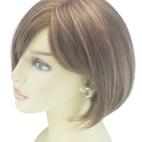 14 Karat Yellow and White Gold Earrings #16741 - Picture 7 of 7